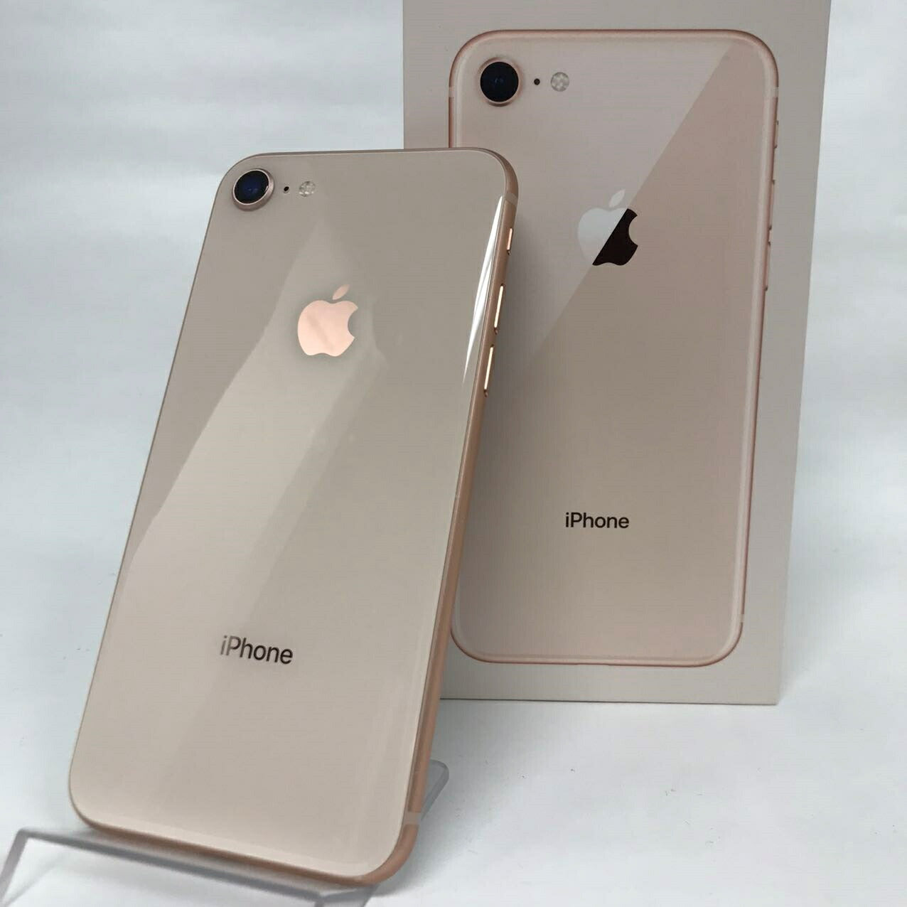 二手 A 级 iPhone 8 64GB 金色电池最大容量 86% SIM 解锁无 SIM