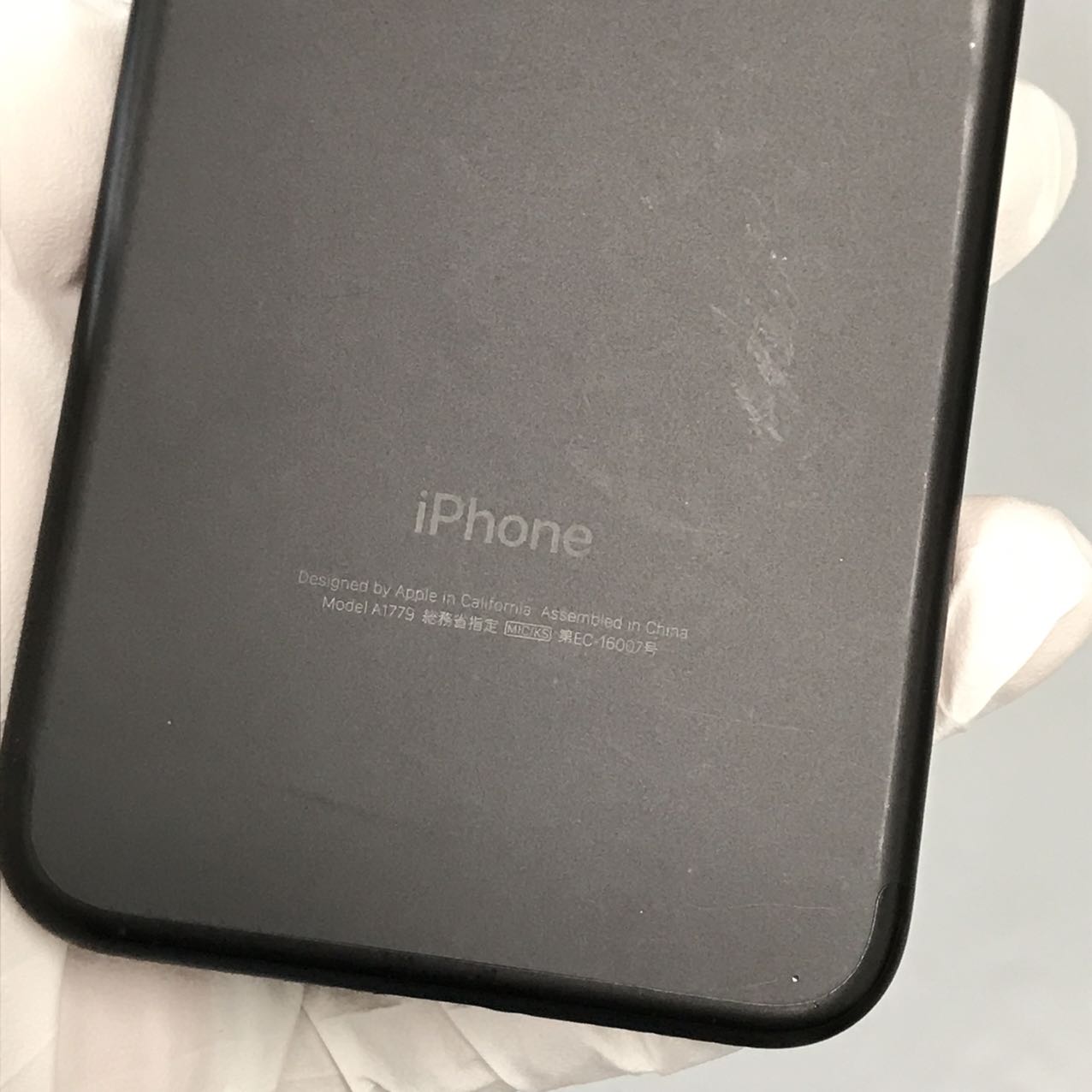 Used B rank iPhone 7 32GB Black Battery maximum capacity 89% SIM unlocked SIM free
