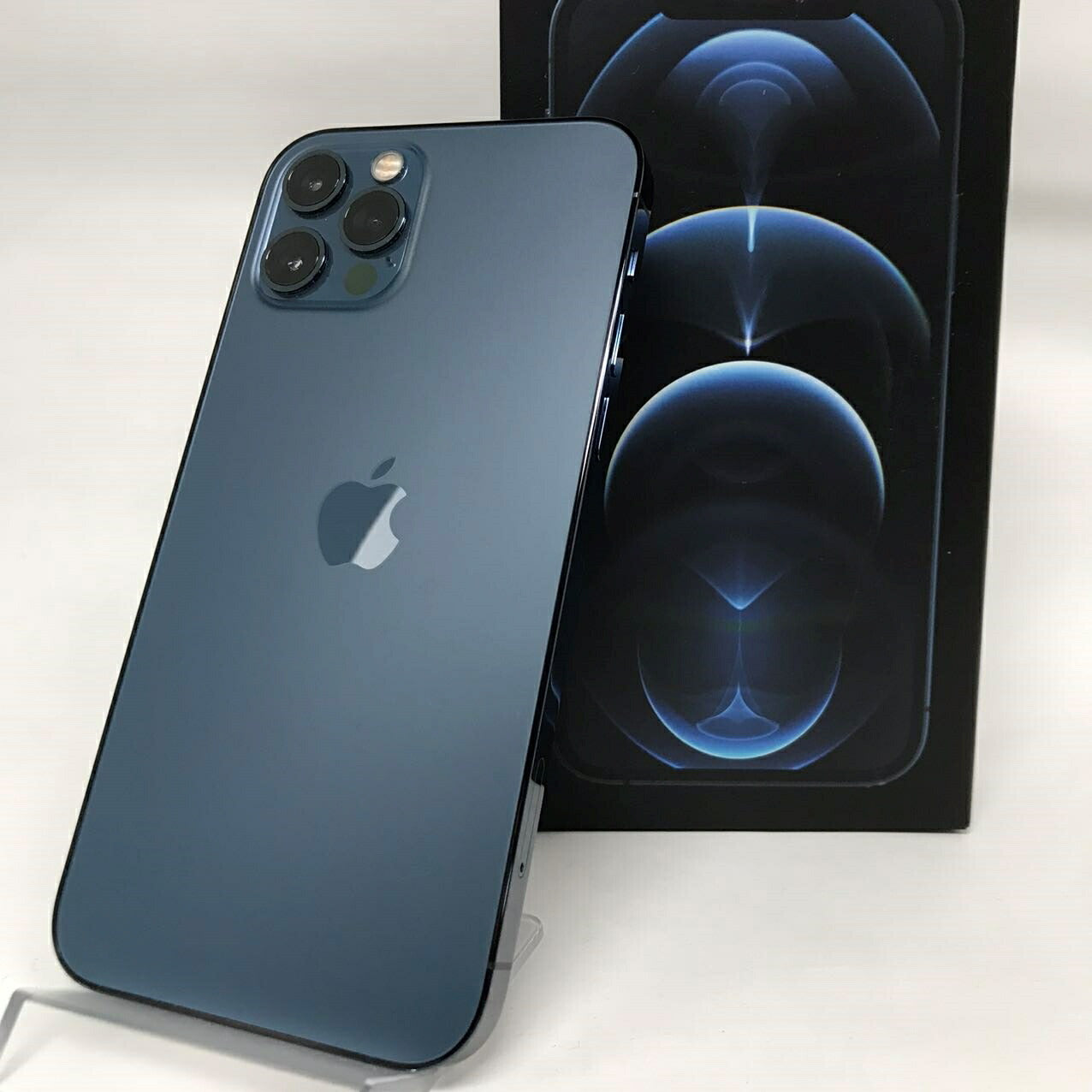 Used B-rank iPhone 12 Pro 256GB Pacific Blue Battery maximum capacity 75% SIM unlocked SIM free