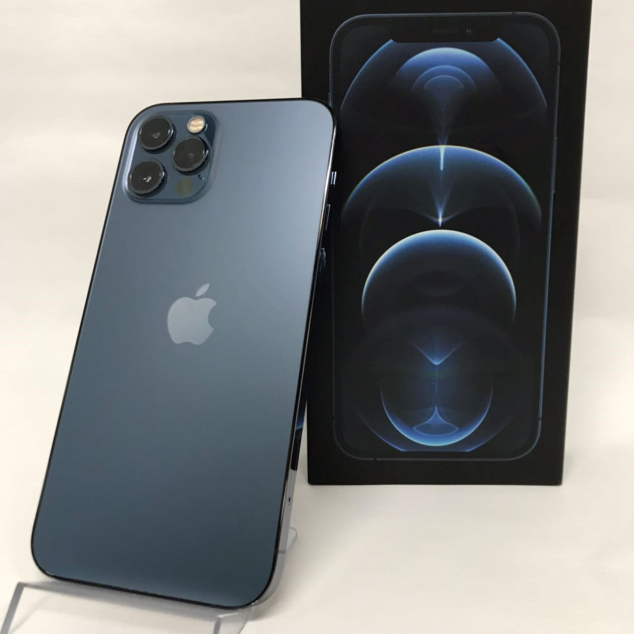 Used B-rank iPhone 12 Pro 128GB Pacific Blue Battery maximum capacity 76% SIM unlocked SIM free MGM83J/A A2406