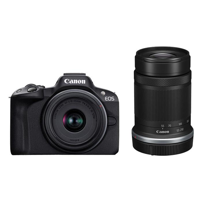 CANON キヤノン EOS R50 ダブルズームキット ブラック ミラーレスカメラ