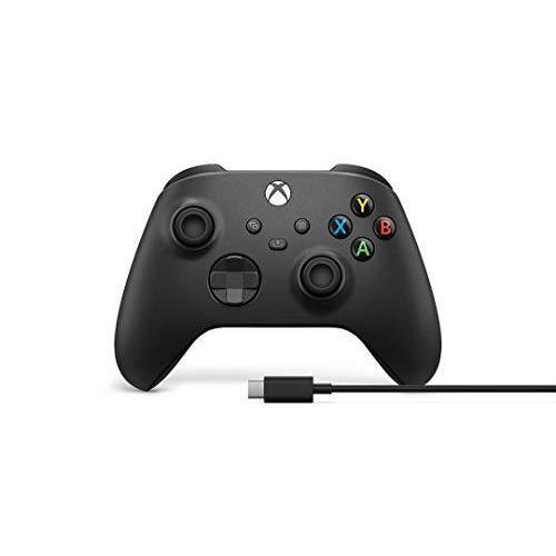 Xbox SeriesX SeriesS ワイヤレス コントローラー USB-C ケーブル ブラック