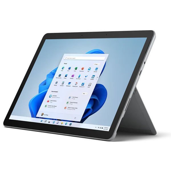 マイクロソフト Surface Go3 8V6-00015 プラチナ【Windows 11 Home・Intel Pentium・eMMC 64GB・メモリ 4GB】