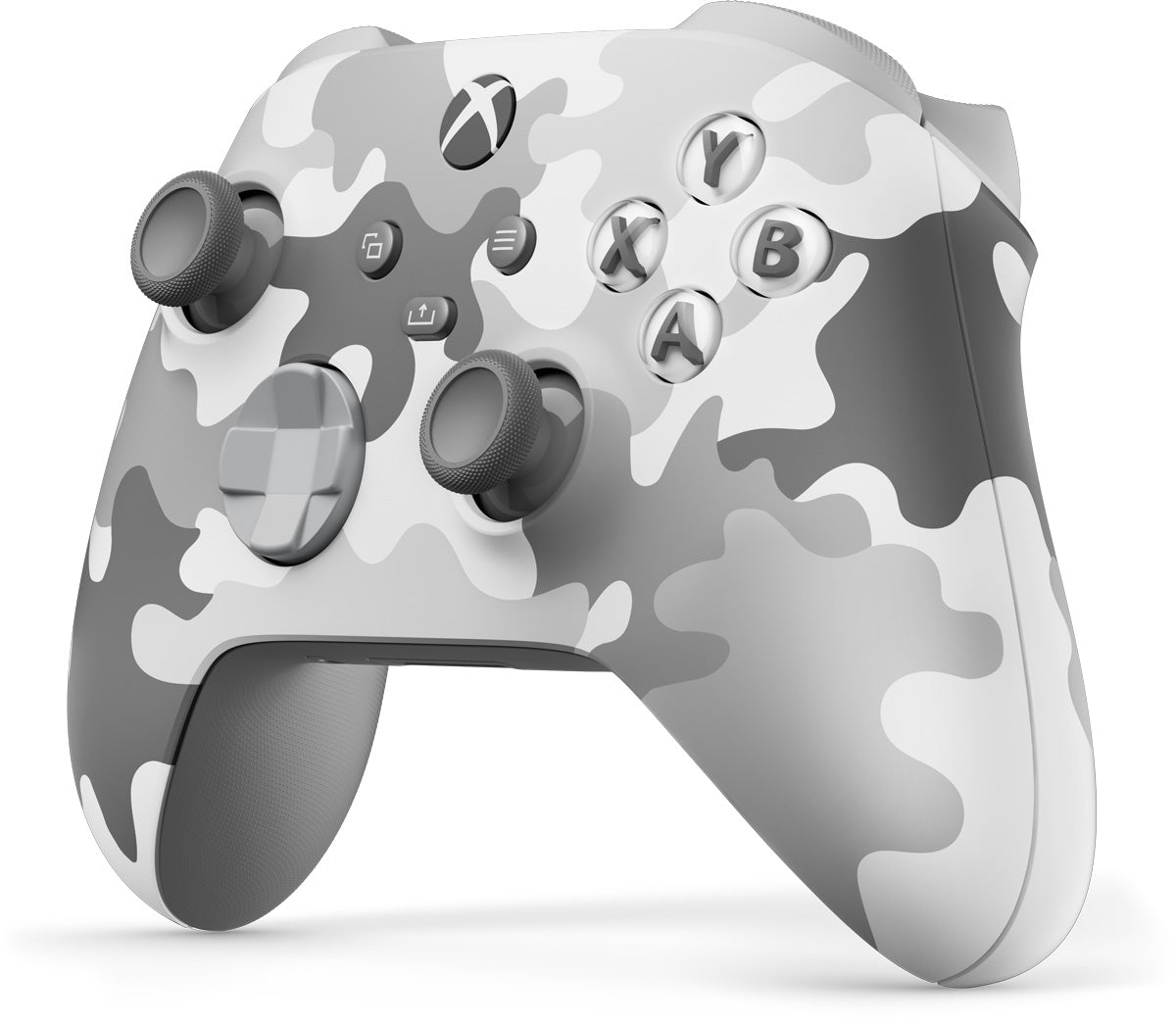 微软 Xbox 无线控制器北极迷彩特别版 QAU-00140 提供礼品包装