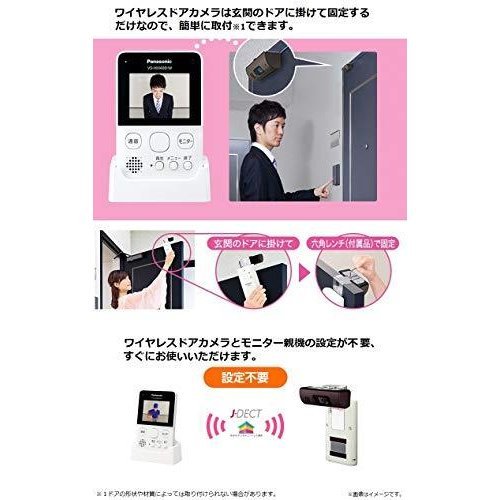 Panasonic パナソニック モニター付きドアカメラ VS-HC400-W ホワイト