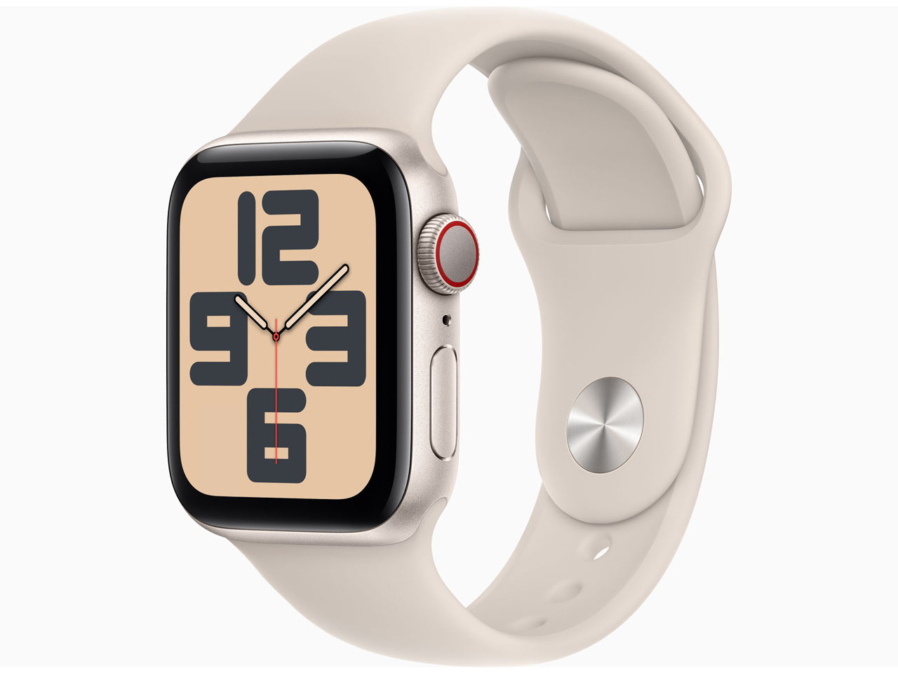 Apple watch SE 第2世代 GPS+Cellularモデル 40mm MRFX3J/A スターライトスポーツバンド S/M ラッピング可