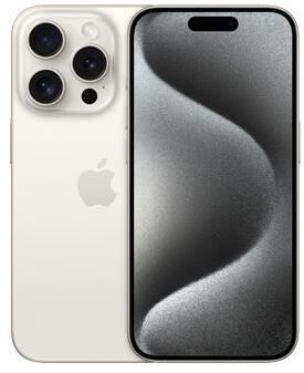 Apple アップル iPhone15 Pro SIMフリー スマートフォン 128GB MTU83J/A ホワイトチタニウム KW