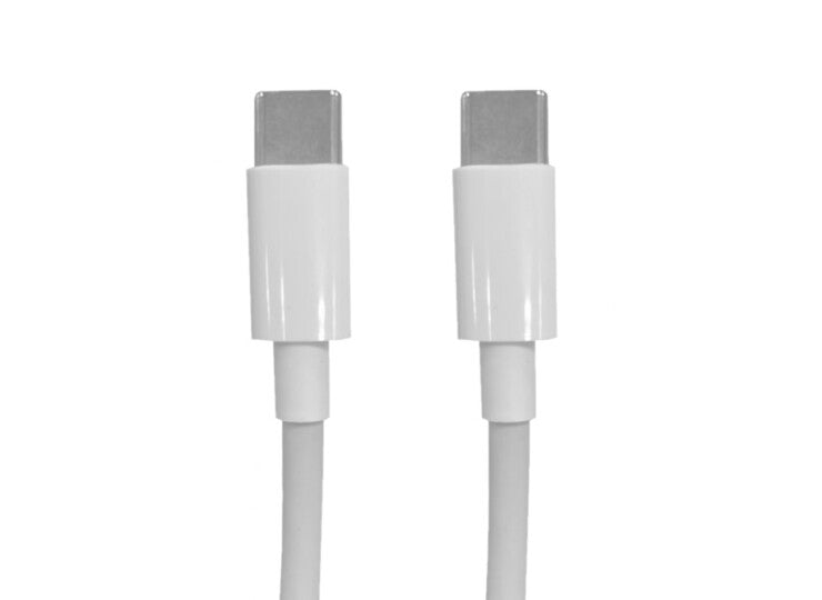 Lazos Type-C to C Charging Data Transfer USB3.2 Gen2 PD Max 60W 1m USB Cable Fast Charging Lazos White
