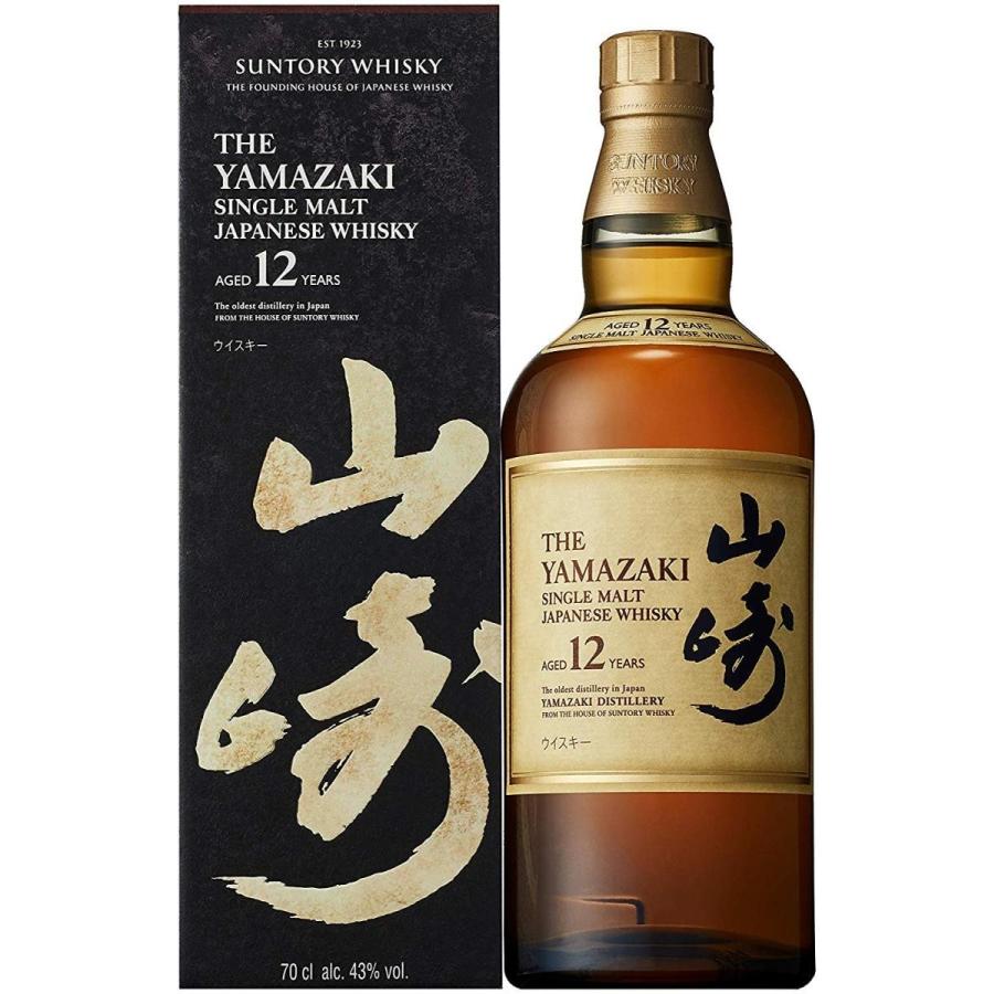 【東京都民限定】サントリー シングルモルト ウイスキー 山崎 12年 700ml 43度 1本