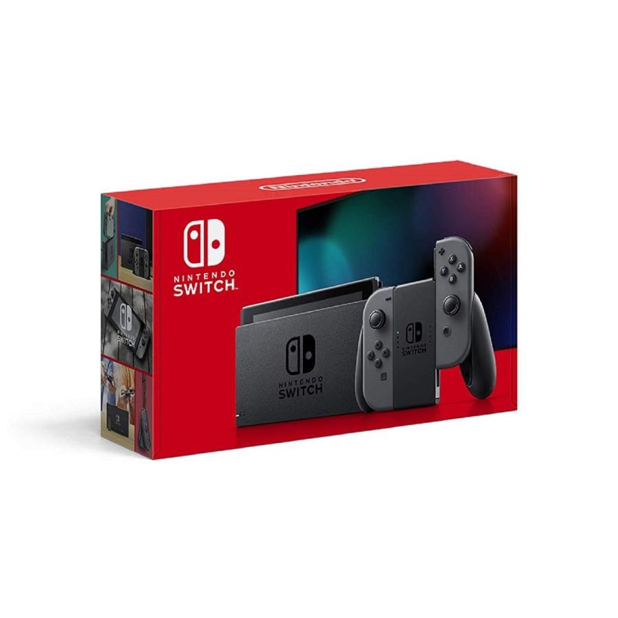 任天堂 ニンテンドー スイッチ Nintendo Switch 本体 Joy-Con L / R グレー 2019年8月発売モデル(バッテリー強化版)