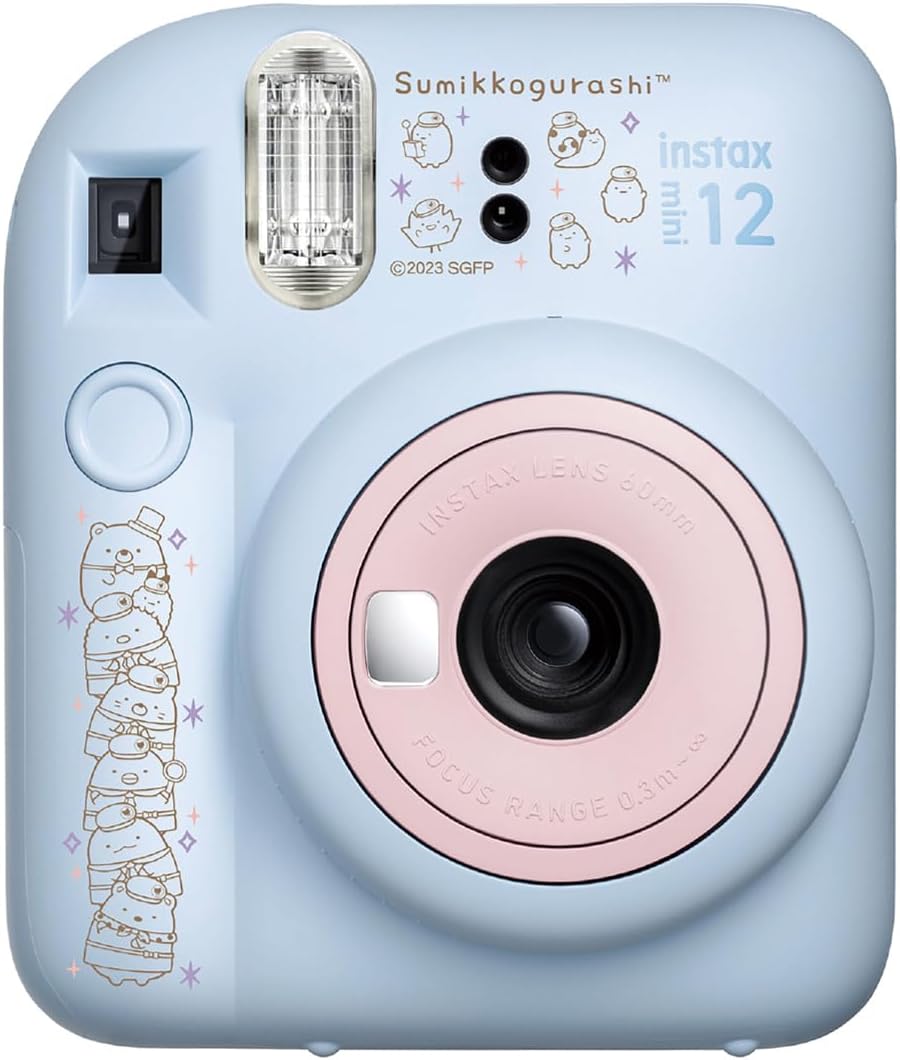 TAKARA TOMY instax mini 12 Cheki Movie Sumikko Gurashi: The Mysterious Girl from the Patchwork Factory