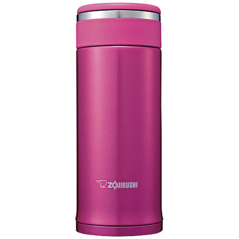 ZOJIRUSHI Stainless Steel Water Bottle 360ml SM-JF36-PM Floral Pink
