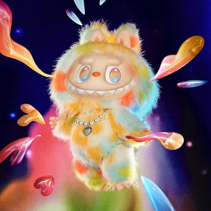 POP MART 怪兽能量大系列 ROCK THE UNIVERSE 毛绒玩具 R-LOGI