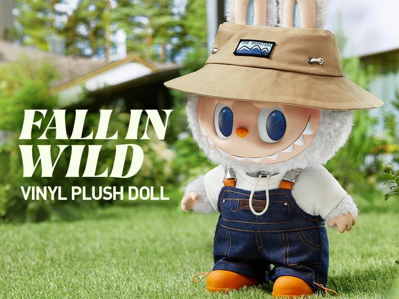 POP MART 怪兽拉布布 FALL IN WILD 毛绒玩具