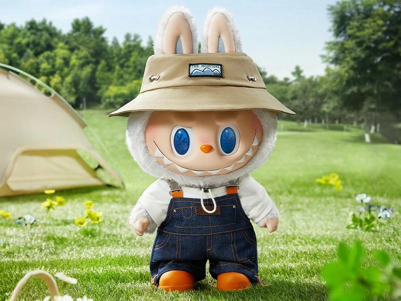 POP MART 怪兽拉布布 FALL IN WILD 毛绒玩具