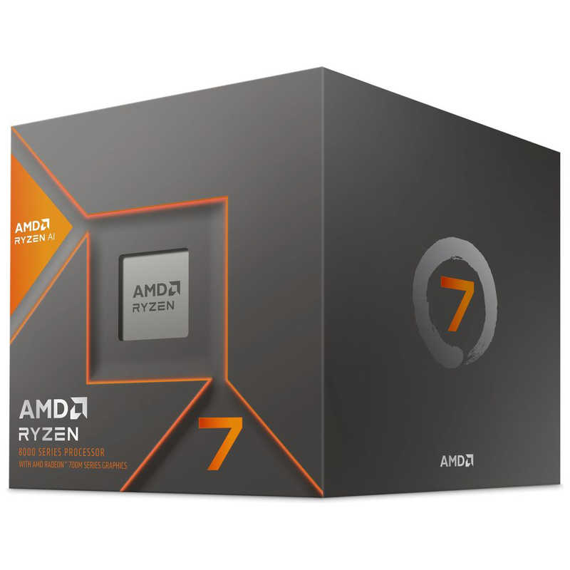 AMD CPU Ryzen 7 8700G BOX 带 Wraith Spire 散热器 100-100001236BOX 提供礼品包装
