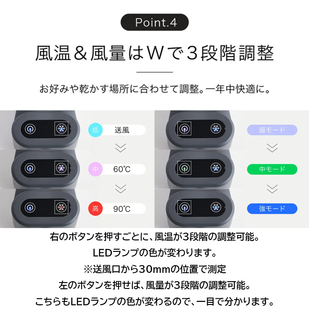 Livinfla HUWASARA コンパクト ボディドライヤー SHOKAI