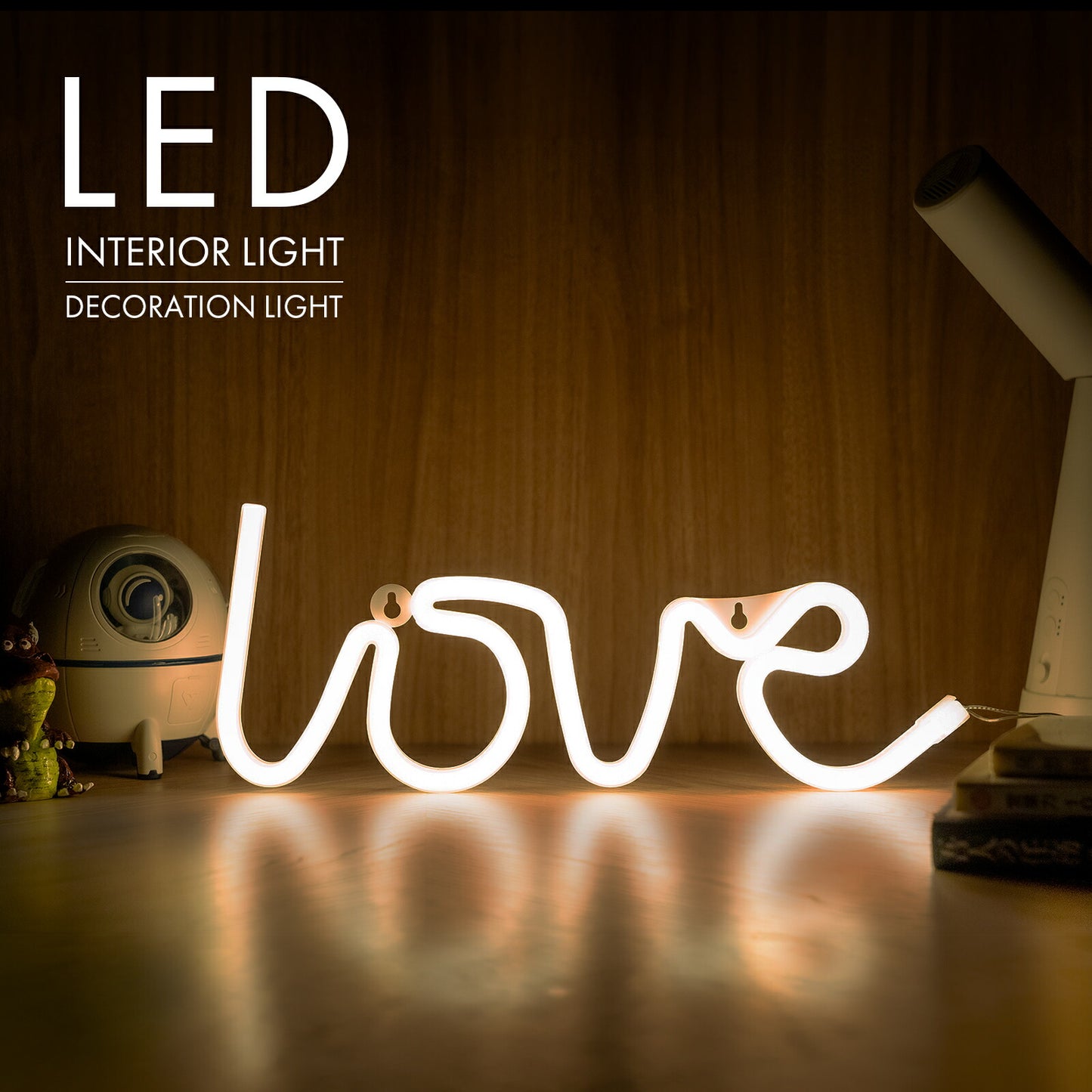LOVE LEDネオンライト ネオンサイン TRD