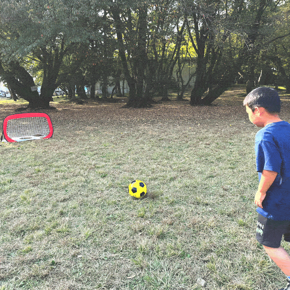 Soccer Goal Net for Indoors, Outdoors, Kids, Home Use, Practice Equipment, Foldable, 2-Way, One-Touch Assembly, Training, Futsal, Shooting Practice, Portable, TRD