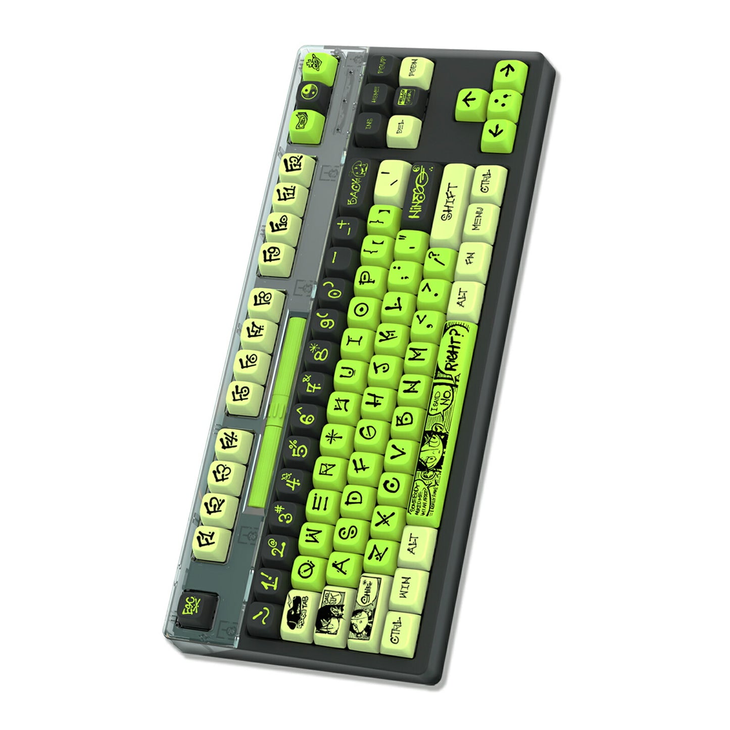 CREATIVE UNIVERS 135 Key Keycap Gaming Keycap PBT Sublimation Printing for Mechanical Keyboard Original Theme English Layout TRD