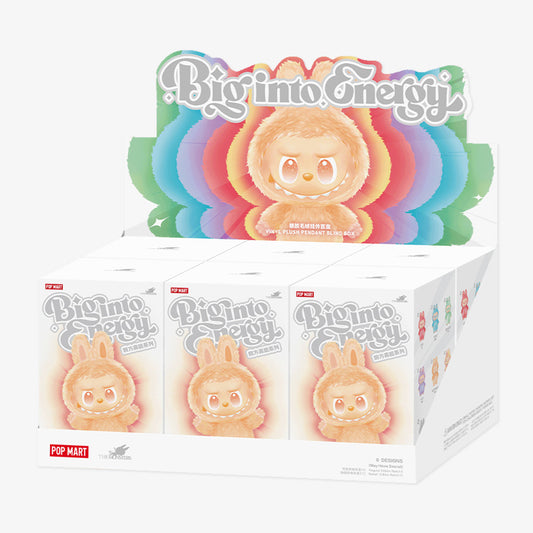 Labubu POP MART THE MONSTERS Big into Energy シリーズ ぬいぐるみペンダント アソートボックス