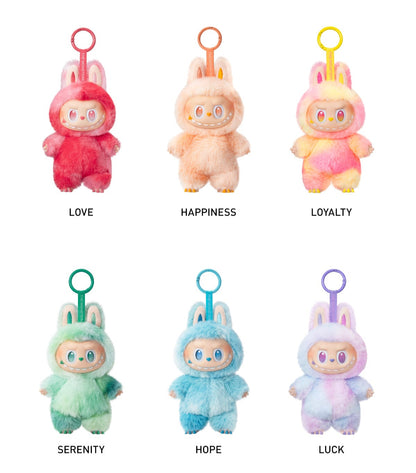 Labubu POP MART THE MONSTERS Big into Energy シリーズ ぬいぐるみペンダント