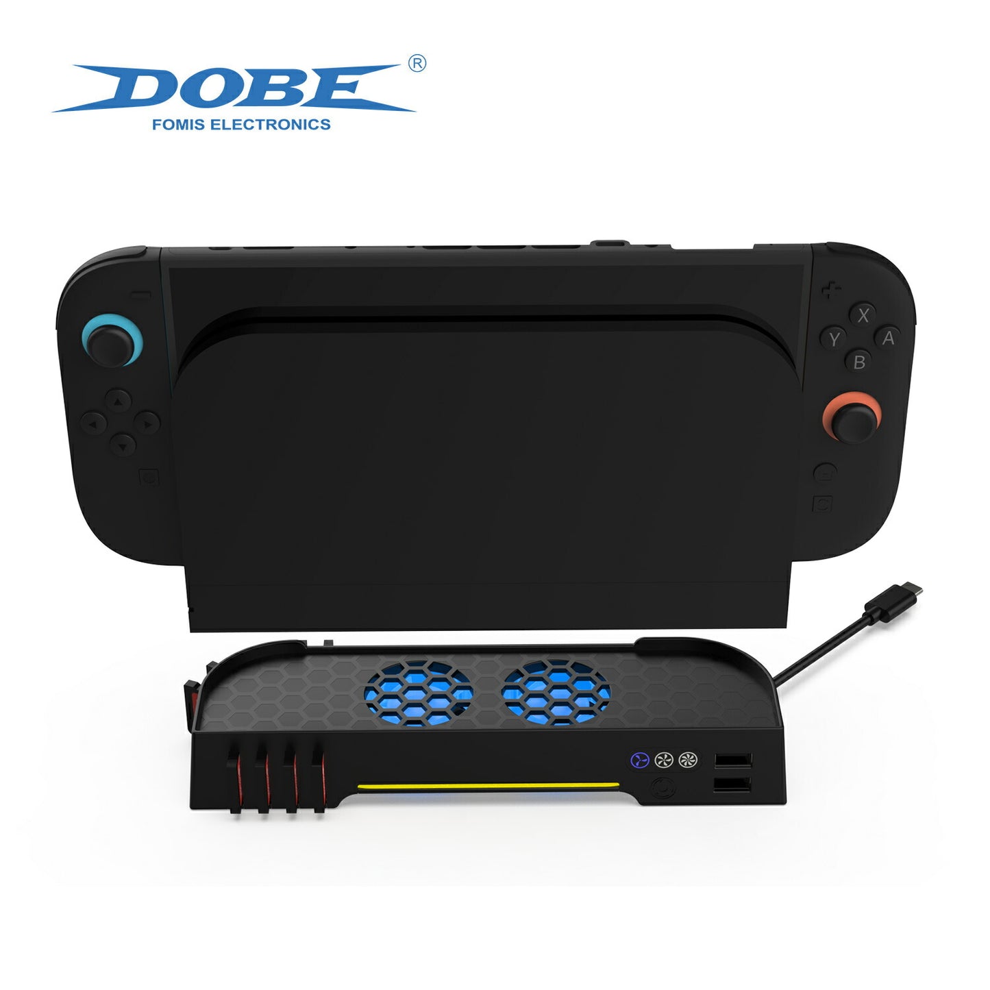 Nintendo Switch2 ドック冷却ファン スタンド 冷却ファン 風量調節 ニンテンドー スイッチ2 switch2 cooling base DOBE TNS-31111 SHOKAI 3営業日