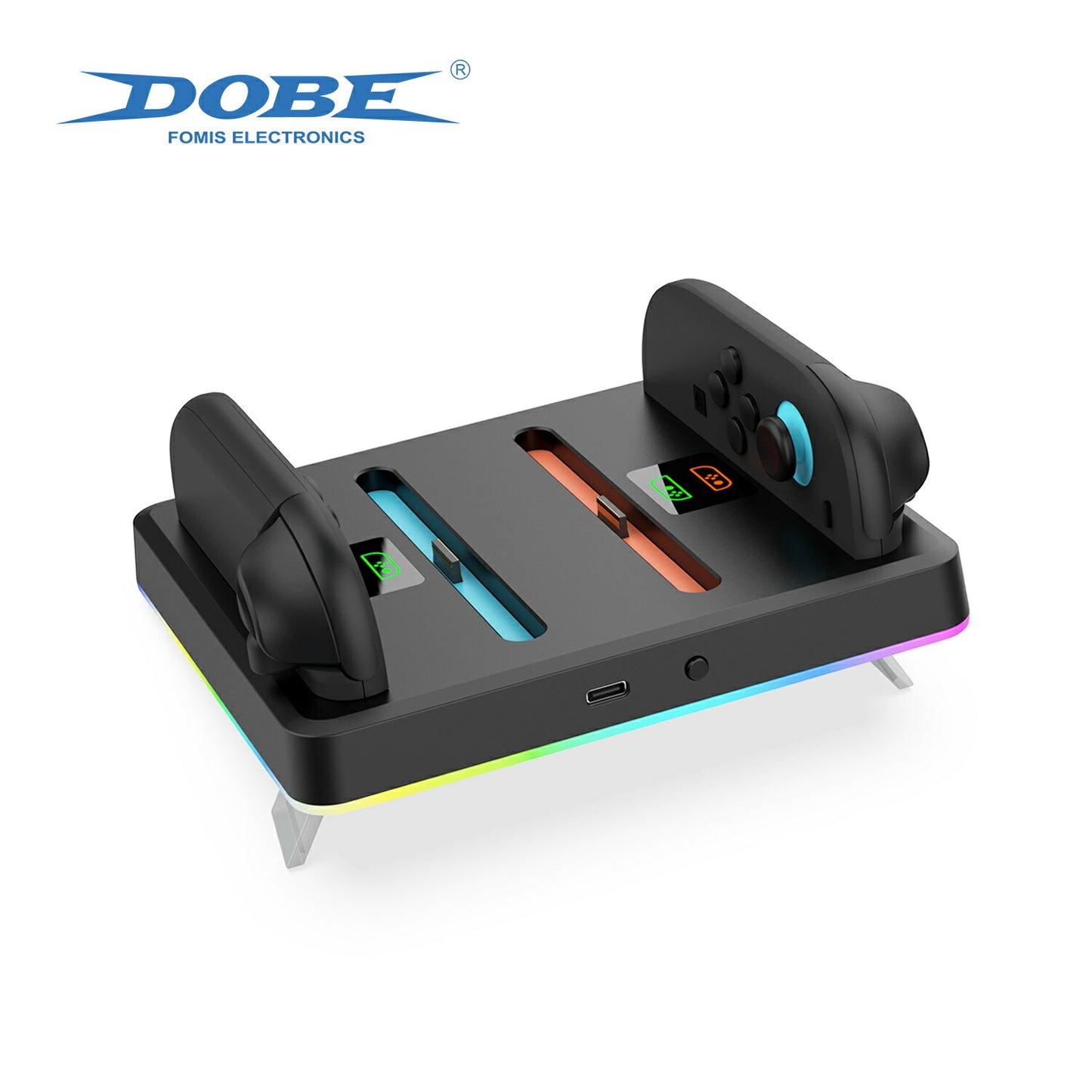 Nintendo Switch2 ジョイコン充電スタンド スタンド 4個同時 Joy-Con2 ニンテンドー スイッチ2 switch2 Charging Dock DOBE TNS-3160 SHOKAI 3営業日