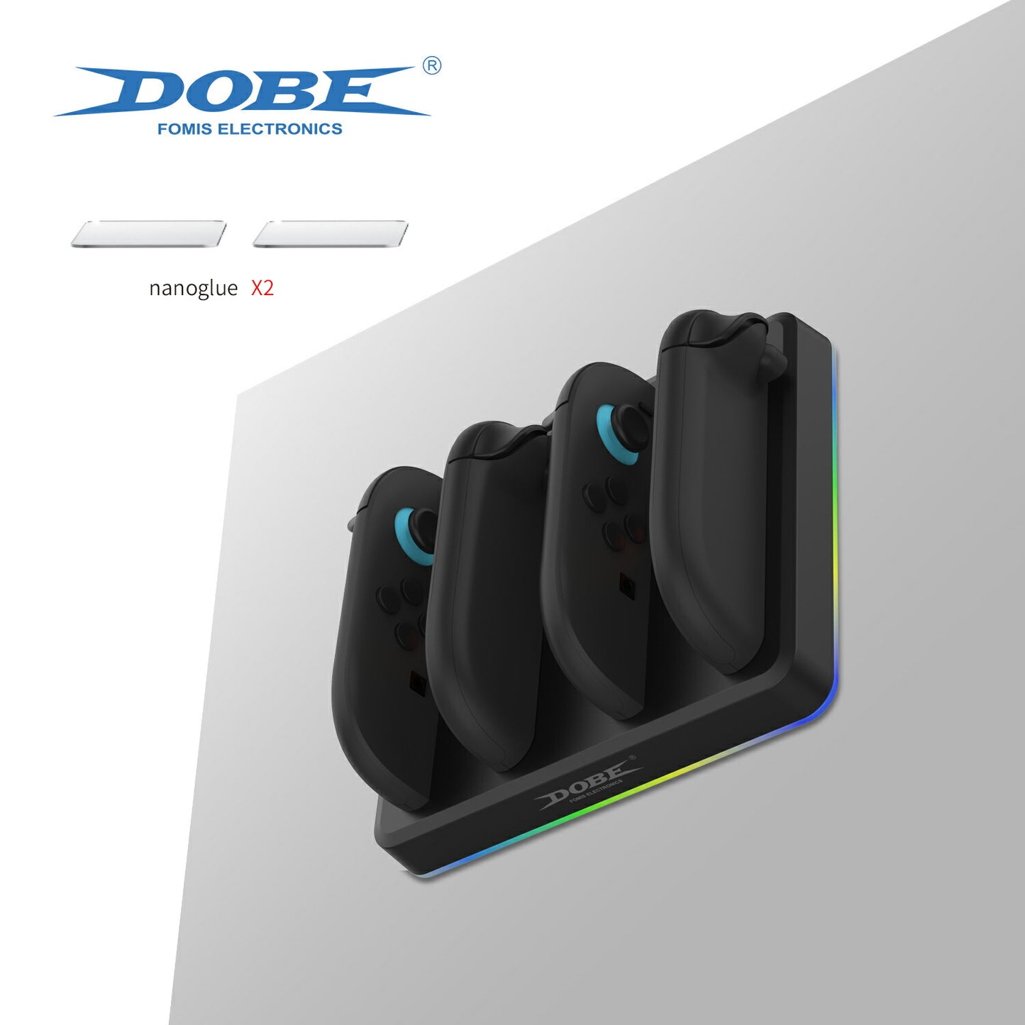 Nintendo Switch2 ジョイコン充電スタンド スタンド 4個同時 Joy-Con2 ニンテンドー スイッチ2 switch2 Charging Dock DOBE TNS-3160 SHOKAI 3営業日