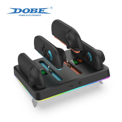 Nintendo Switch2 ジョイコン充電スタンド スタンド 4個同時 Joy-Con2 ニンテンドー スイッチ2 switch2 Charging Dock DOBE TNS-3160 SHOKAI 3営業日
