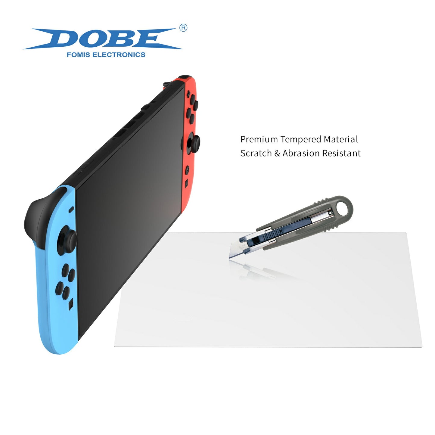 Nintendo Switch 2 Tempered Glass Screen Protector with Guide, DOBE TNS-3166, SHOKAI, 3 Business Days Warranty 