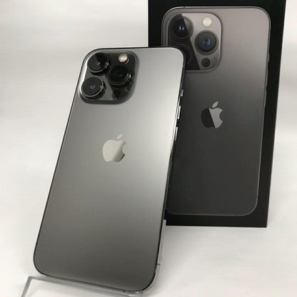 中古Aランク iPhone 13 Pro 256GB グラファイトブラック バッテリー最大容量85% SIMロック解除済 SIMフリー