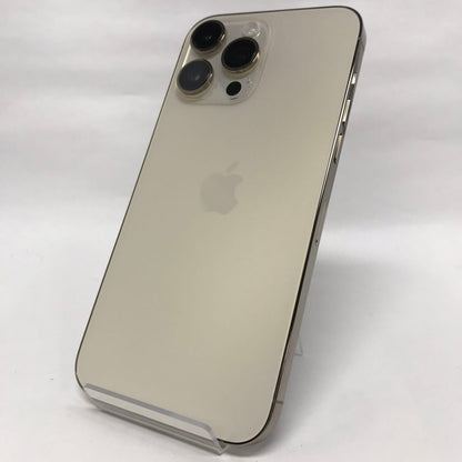 中古Aランク iPhone 14 Pro Max 256GB ゴールド バッテリー最大容量94% SIMロック解除済 SIMフリー
