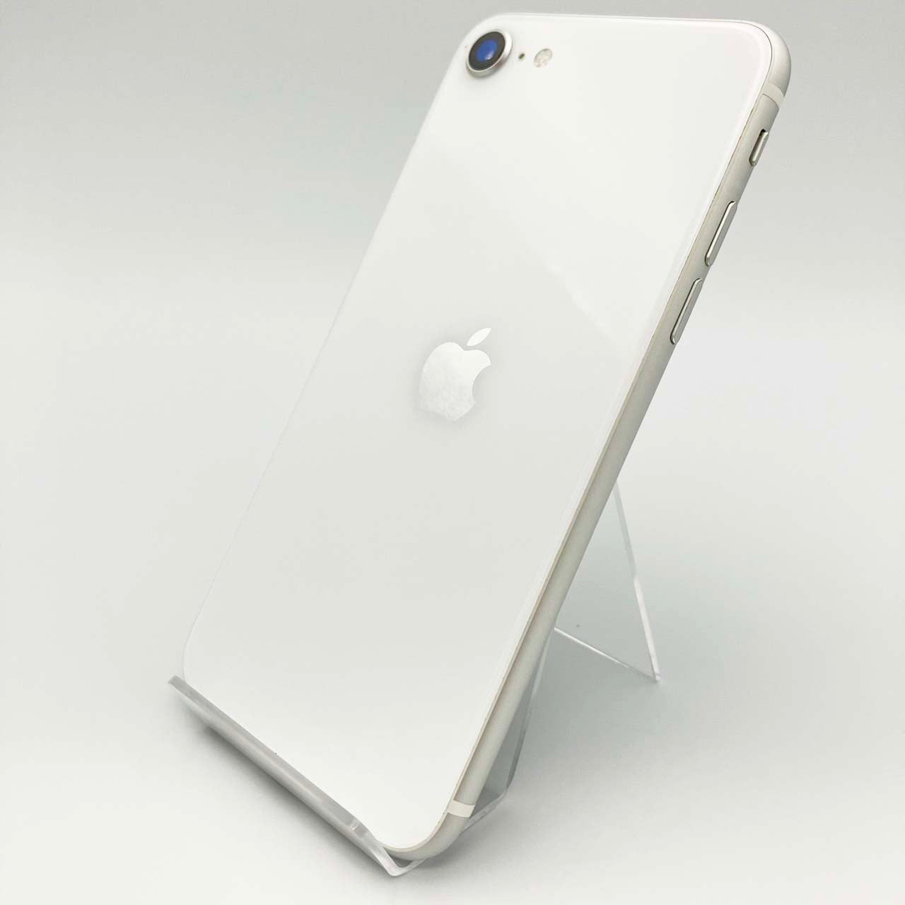 中古Cランク iPhone SE 第2世代 128GB ホワイト バッテリー最大容量84% SIMロック解除済 SIMフリー
