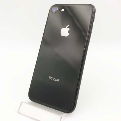 中古Bランク iPhone 8 64GB スペースグレイ バッテリー最大容量95% docomoSIMロック有