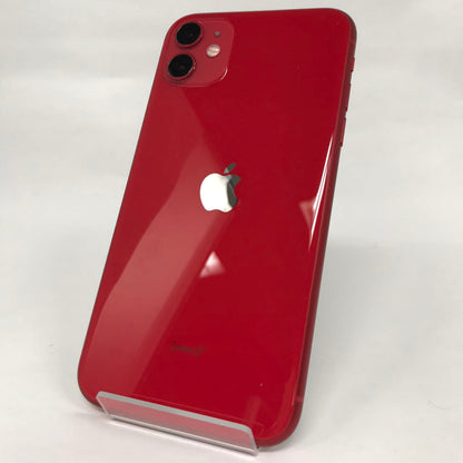 Used B rank iPhone 11 128GB Red Battery maximum capacity 78% SIM unlocked SIM free 