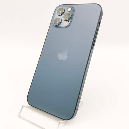 中古Aランク iPhone 12 Pro 128GB パシフィックブルー バッテリー最大容量82% SIMロック解除済 SIMフリー