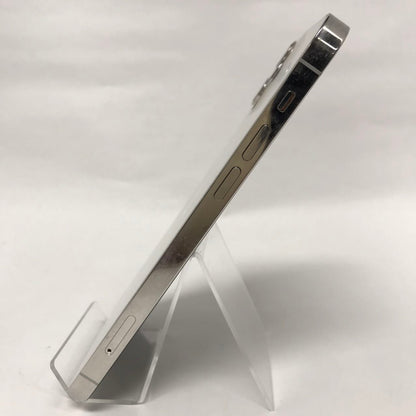 中古Cランク iPhone 12 Pro 256GB シルバー バッテリー最大容量76% SIMロック解除済 SIMフリー