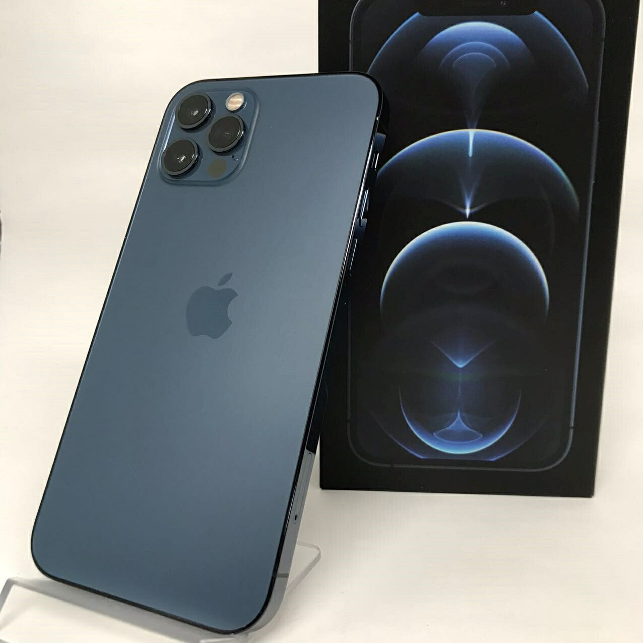 中古Aランク iPhone 12 Pro 512GB パシフィックブルー バッテリー最大容量77% SIMロック解除済 SIMフリー