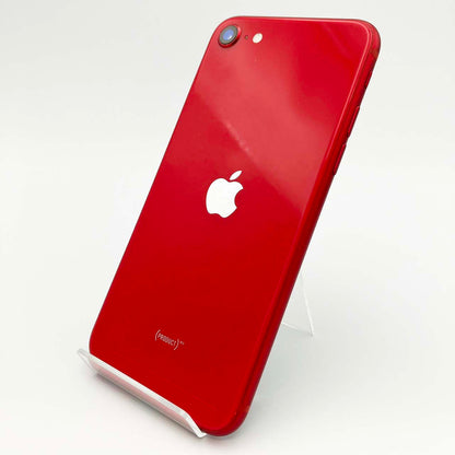 中古Cランク iPhone SE 第2世代 256GB レッド バッテリー最大容量81% SIMロック解除済 SIMフリー