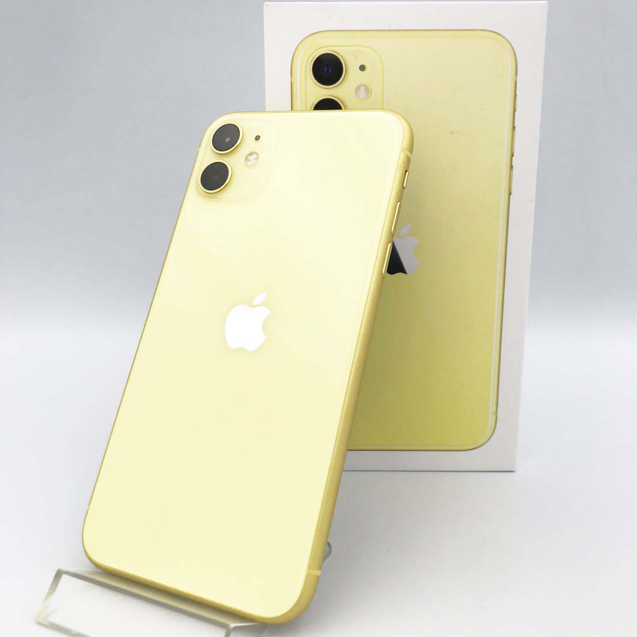 中古Cランク iPhone 11 128GB イエロー バッテリー最大容量79% SIMロック解除済 SIMフリー