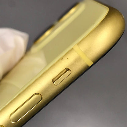 中古Cランク iPhone 11 128GB イエロー バッテリー最大容量79% SIMロック解除済 SIMフリー