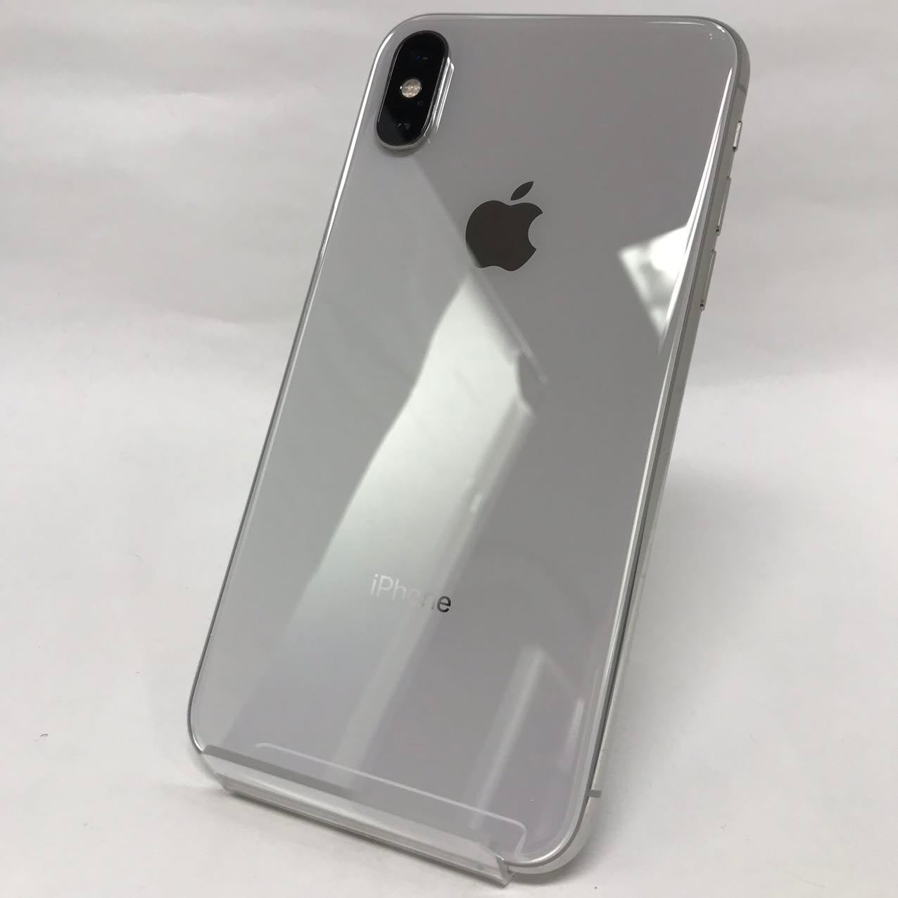 中古Cランク iPhone Xs 64GB シルバー バッテリー最大容量75% SIMロック解除済 SIMフリー