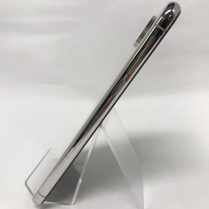 中古Cランク iPhone Xs 64GB シルバー バッテリー最大容量75% SIMロック解除済 SIMフリー
