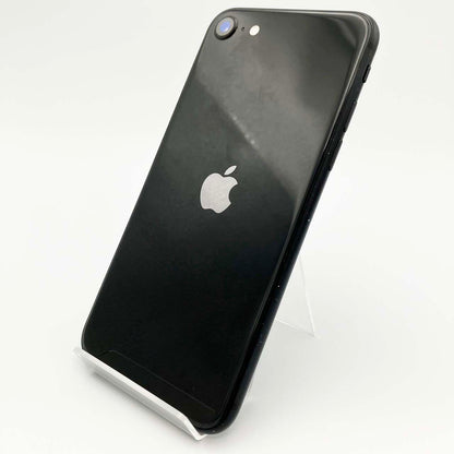 中古Jランク iPhone SE 第2世代 128GB ブラック バッテリー最大容量83% SIMロック解除済 SIMフリー