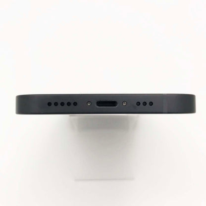 中古Aランク iPhone 12 64GB ブラック バッテリー最大容量100% auSIMロック有