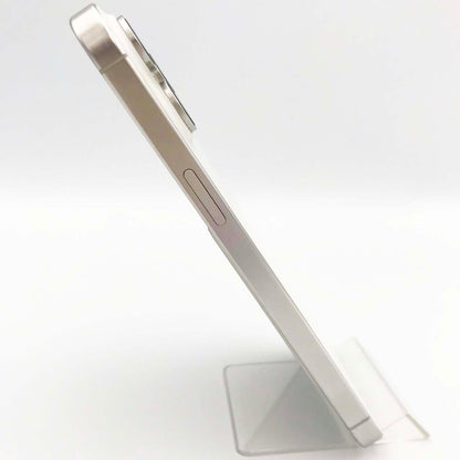 中古Cランク iPhone 15 Pro Max 256GB ホワイトチタニウム バッテリー最大容量100% SIMロック解除済 SIMフリー
