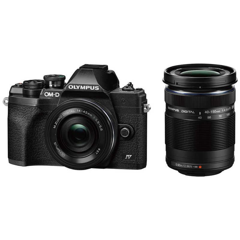 OLYMPUS オリンパス ミラーレス一眼カメラ デジタルカメラ OM-D E-M10 Mark IV EZダブルズームキット [ブラック]
