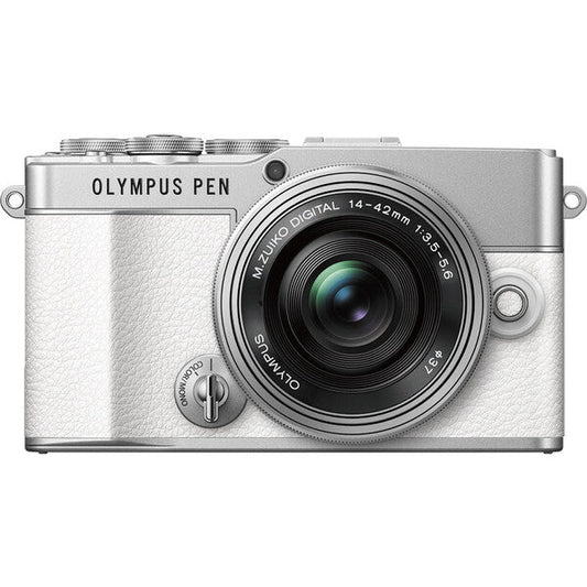 奥林巴斯微单相机 OLYMPUS PEN E-P7 14-42mm EZ 镜头套装 [白色]