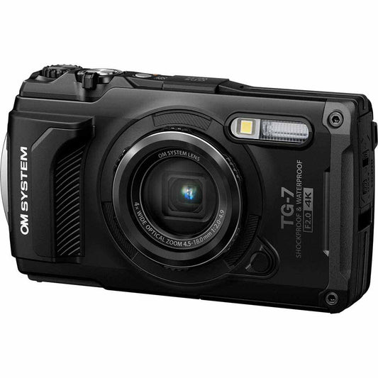 OM SYSTEM 紧凑型数码相机 Tough TG-7 TG7BLK [黑色]